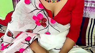 Desi Bhabhi Riya Chowdhury Hot Sex with Step Brother - Cowgirl, Blowjob & Rough Doggy Style