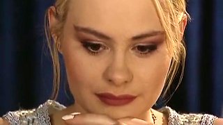 Fanny Garreau And Yves Baillat - Pumped Up German Blonde Assfucked In Front Several