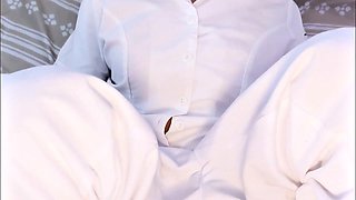 Hardcore Latina Nurse Student in Uniform Invites Partner Home