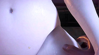 The 3D Schoolgirl Who Stayed in the Room Had Sex with Me