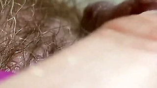 Big clit giantess with model train people extreme close up