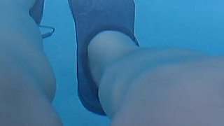 Big Beauty Nurse Vicki Shows off Her Water Shoes and
