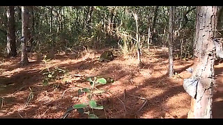 She Thought She Was Going to Take a Bath in a Waterfall! I Took Her to Take a Milk Bath in the Forest!