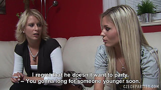 Czech Parties 4 - Part 1: Blonde Cum Lovers Party Fuckfest - POV Blondes Taking It in Every Hole