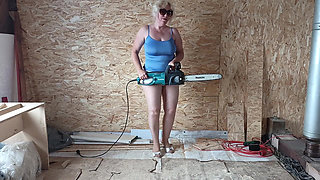 New Worker at a Construction Site