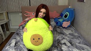 Redhead Step-Sis with a Big Ass Seduces Her Step Bro