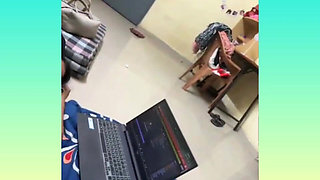 18 Year Old Indian Hot Girl Fucking with Boyfriend with Hindi Talking Missionory and Doggy Style