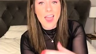 Great Big Boobs On Masturbating Redhead