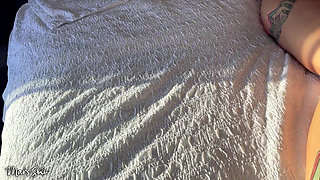 Bound and Made to Orgasm 20 Times - Mars Solo Is Bound to the Bed by Her Ankles and Wrists, Spread Eagle, Blindfolded and Gagged