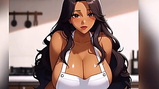 Big tits, hentai sex, deep
