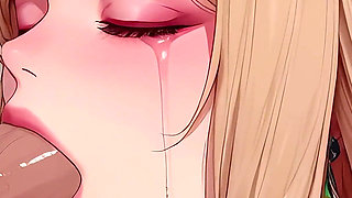 Ahri Gets a Load of Cum From a Muscular Guy, Ahri on a Sex Vacation at the Sea in a Hotel 4K 90fps