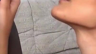 Pretty sexy babe slides on big black cock and an outdoor fuck sex clip