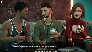 Dominos Beach 24 - John Faces a Fun Choice with Riley or Christy