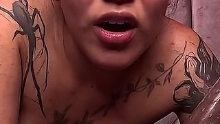 Playing with My Breath and Its Sweet Chocolate Cock