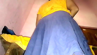 After Giving Pleasure to the Lady in Her Mouth, She Is Standing and Hitting Hard, New Sex Video