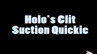 HoloTheWiseWulf - Clit Pump Quicky