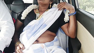 E -2, Full Video, Car Sex, Telugu Dirty Talks, Indian Beautiful Sexy Saree Housewife with Son in Law Romantic Journey