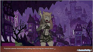 Girl Hentai And Car Toon In Cute Goth Vampire Girl Orgy - Hentai Game Spooky Starlets