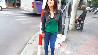Pregnant amateur asian porn giving POV blowjob