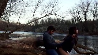Outdoor Sex with my 18yo Amateur Girlfriend