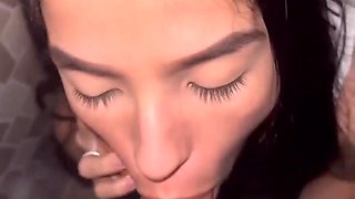 Fit Brunette Latina PAWG Enjoys Her Lover's Dick In the Toilet & In the Car While On Phone With Her BF