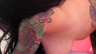 Busty MILF Jenevieve Hexxx Loves to Suck Cock and Swallow Cum!