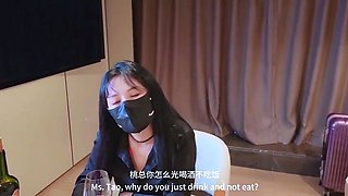 Asian japanese blowjob and vibrator