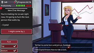 Girl with Big Boobs and Big Ass Takes Monster Cock - Barely Working Gameplay Level 3