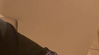 Her Stepbrother Catches Her Masturbating, so She Gets Down on Her Knees to Suck His Thick Cock so He Won't Tell Anyone.