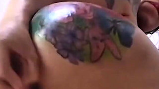 Horny Slut Squirts Giant Loads in Real Time