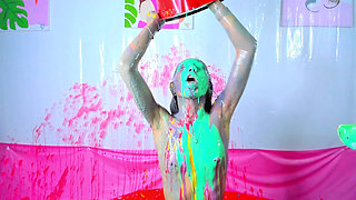 Martina's Nude Rainbow Slimes Wam