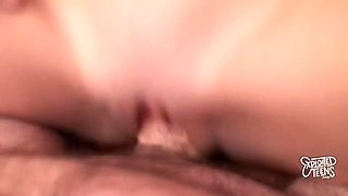 Creampied Teenager 18+ Gets Pussy Stretched Out - Monica Sexxxton