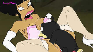 Amy Wong And Nibbler (Futurama)