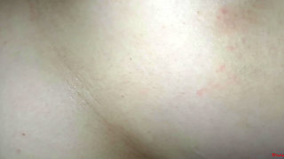 Pussy creampie on chubby boardmate