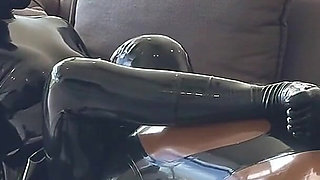 Horny in Latex Enjoying the View - Alex Latex