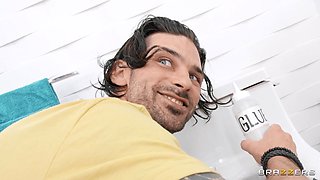 Toilet-Stuck Ebony Slut Gets Double Dicked: Interracial Threesome with Jordi El Nino Polla, Ricky Spanish, and Hot Lily Starfire