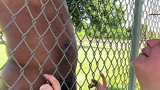 -Onlyfans.com- Damnnndezzyyy - Fence Fucking Had To Cut It
