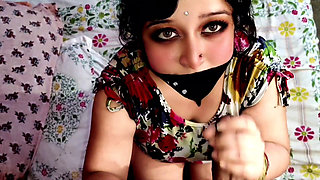 Indian Married Step Sister and Stepbrother Hot Romance Home Alone