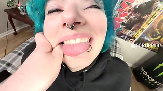 Emo Girl With Give Sloppy Head and Tittyfuck