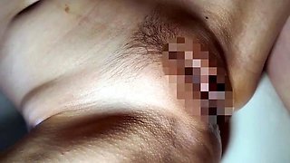 Amateur Asian does doggystyle with boyfriend
