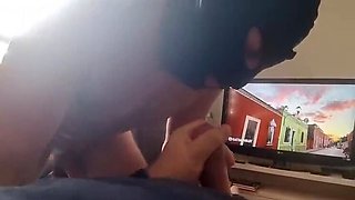 Bisexual Wife Shares Husband with Slave in MMF Threesome Part 2