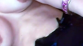 Two skinny step sister teens masturbate their pussy for the first time