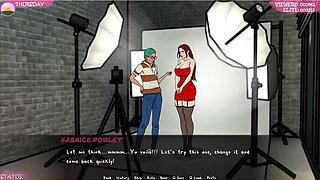 Project Hotwife - Gameplay - Roleplay - Husband Loves Wife Exposing Herself to Male Coworker