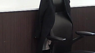 Female Office Employee's Punishment Whipping Card Game