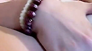 Hot Blonde Masturbates During Phone Sex