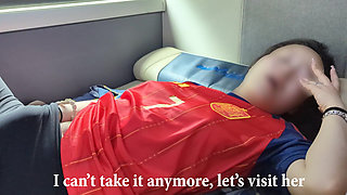 Hot Chinese girl caught masturbating in a public bus. Had sex with her and lets me cum inside!