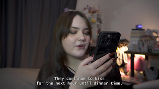 Porn Story - They Share a Cum-filled Kiss Together After a Sweet Pegging