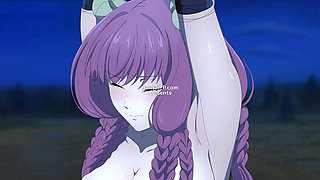 Frieren's Tongue Found Every Inch of Aura's Wet Pussy.