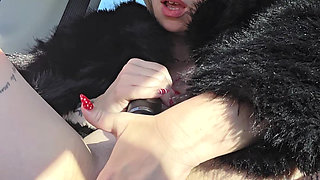 I Caress Myself for You in the Tesla in Normandy