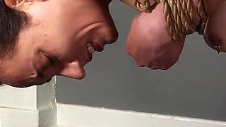 Slave Mila Shatters Through Wave of Orgasms as She's Bound to Spreader Bar and Made to Kneel (1080p)